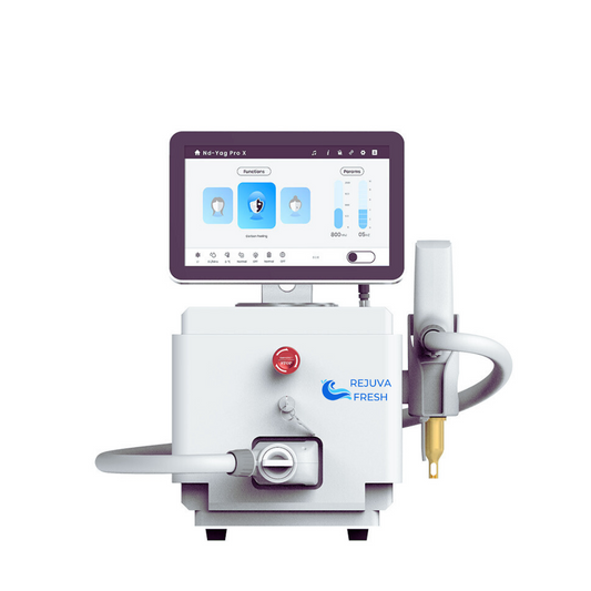 NDPlus Pro Tattoo Removal Laser with Cold Air Blower