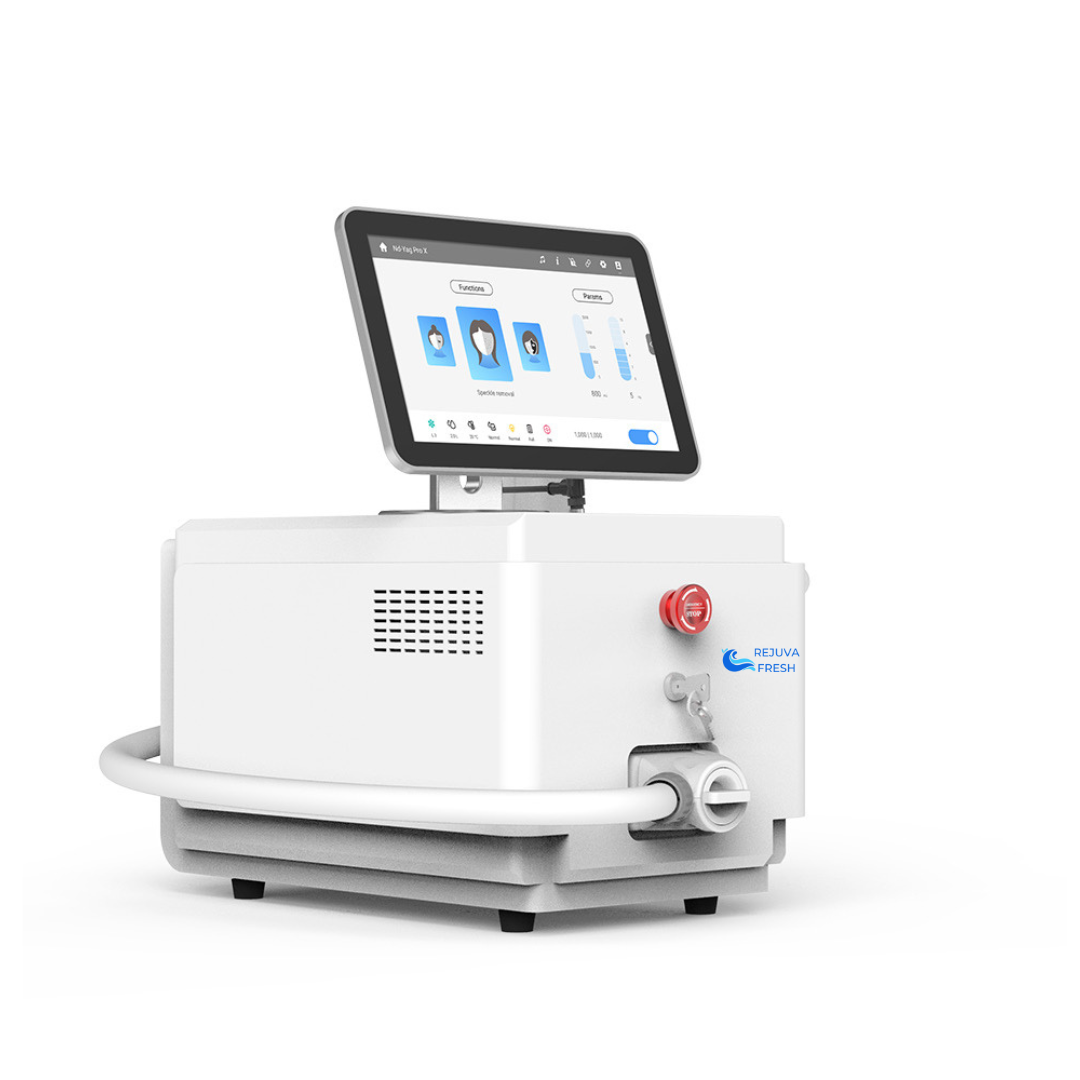 NDPlus Pro Tattoo Removal Laser with Cold Air Blower