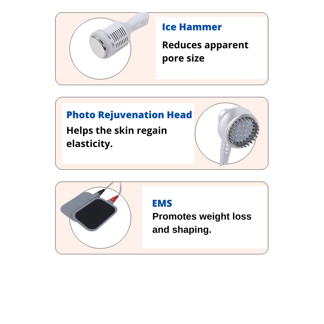 Functions Lipo Cavitation Machine Attachment Handles