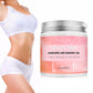 Slim female beautiful body, Jar of cellulite cream, massaging slimming gel, retail box