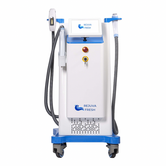 4 in 1 Multi-functional Laser with ND YAG + SHR + E-Light + RF