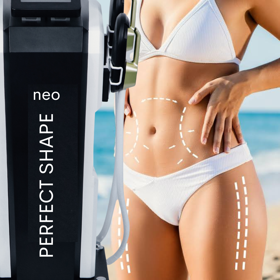 Professional PERFECT SHAPE NEO Body Sculpting Machine 5 in 1  Build Muscle  Burn Fat Body Contouring Machine with 4 Handles for Spa Gym and Salon –  Rejuva Fresh Wholesale